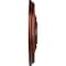 Ekena Millwork Edinburgh Ceiling Medallion (Canopies up to 5 1/8"), 18 1/8"OD x 3 1/2"ID x 2 3/4"P, Antique Copper CM18ED1ACS - alternate 4